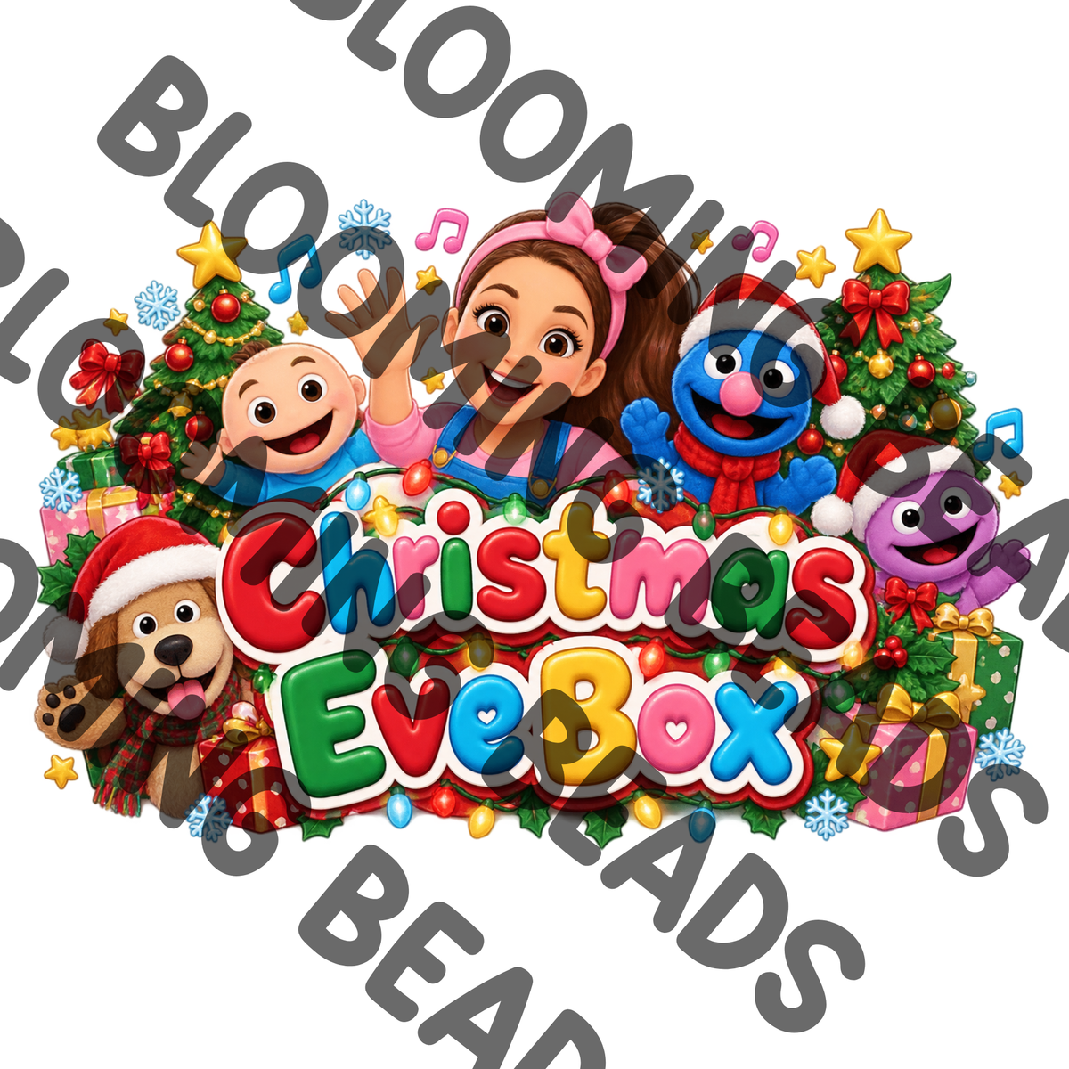 Miss Rachel Christmas Eve box designs