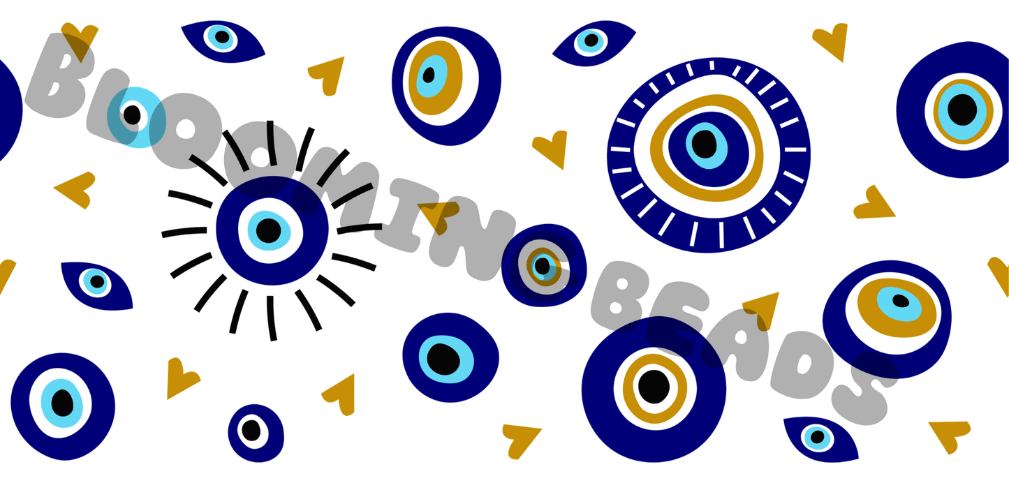 16oz wrap evil eye