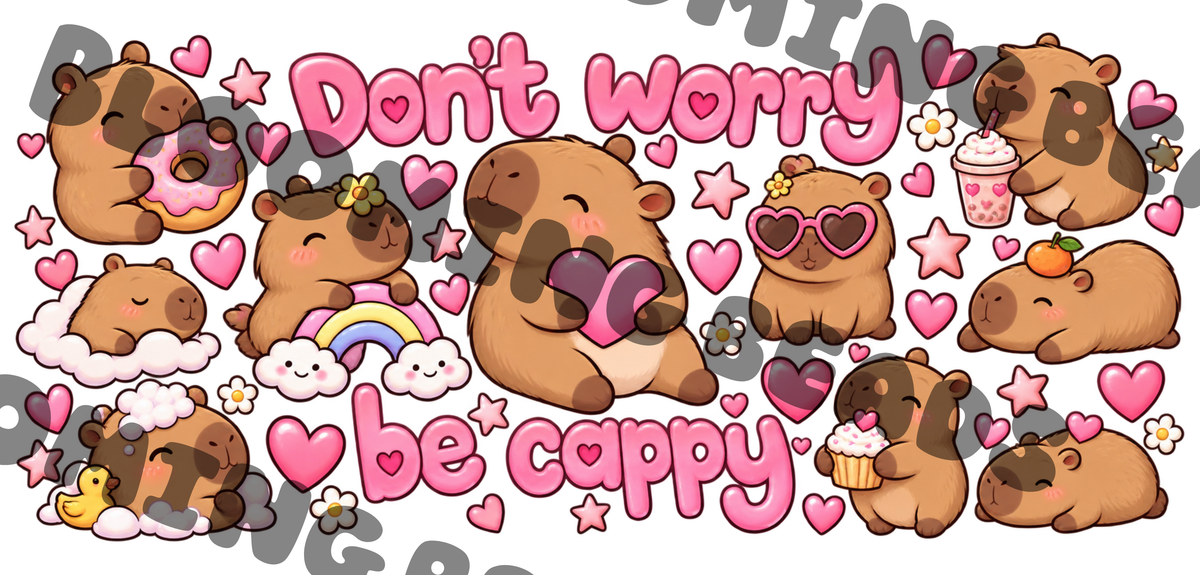 16oz Dont worry be cappy wrap
