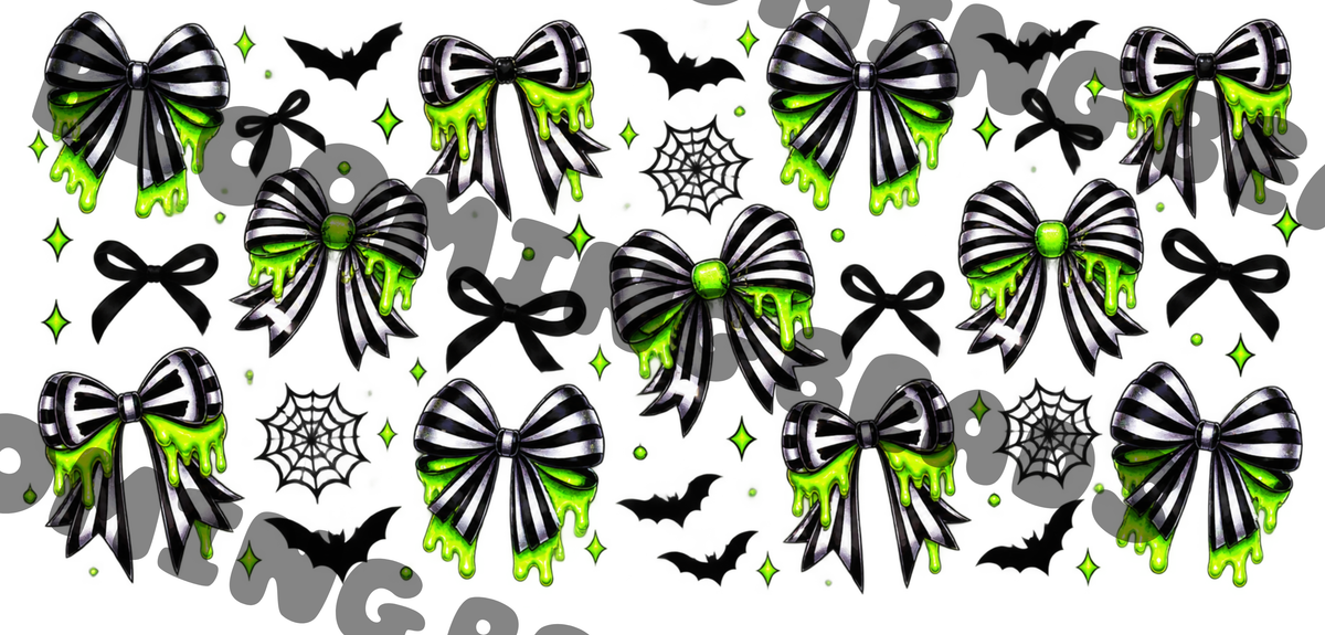 16oz Beetle juice bow wrap