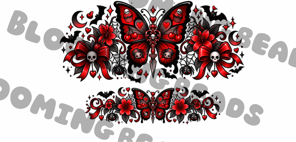 Mini stan - butterfly red