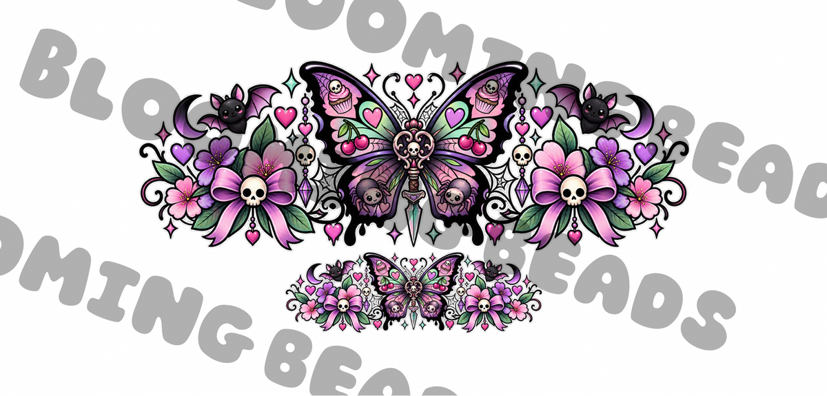Mini stan - butterfly purple