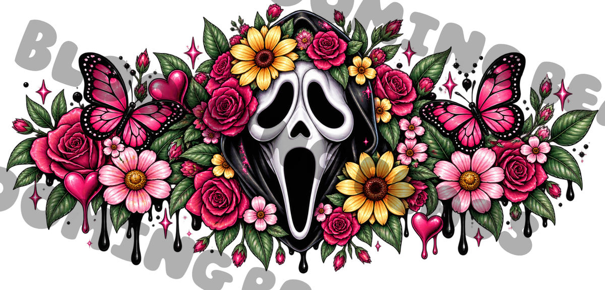 16oz wrap ghost face