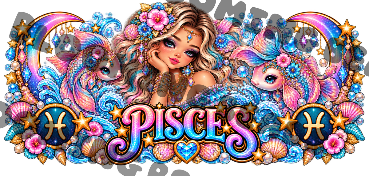16oz Pisces wrap