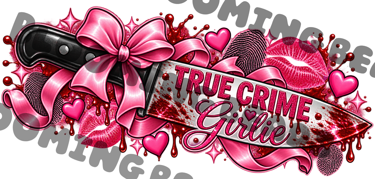 16oz true crime girly wrap