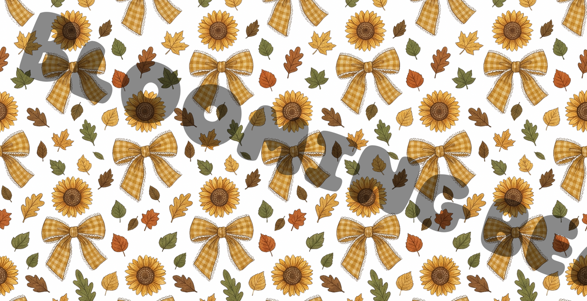 16oz wrap autumn bows