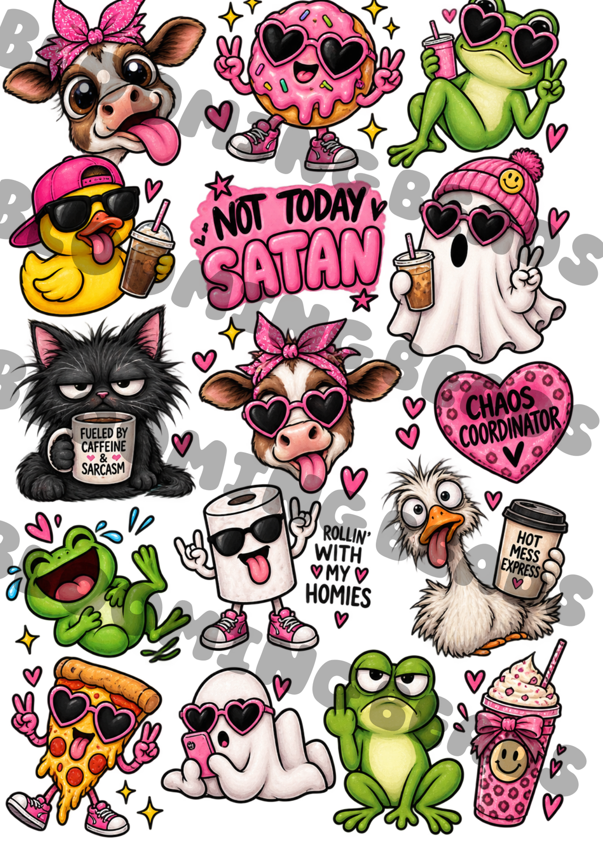 A4 element sheet funny