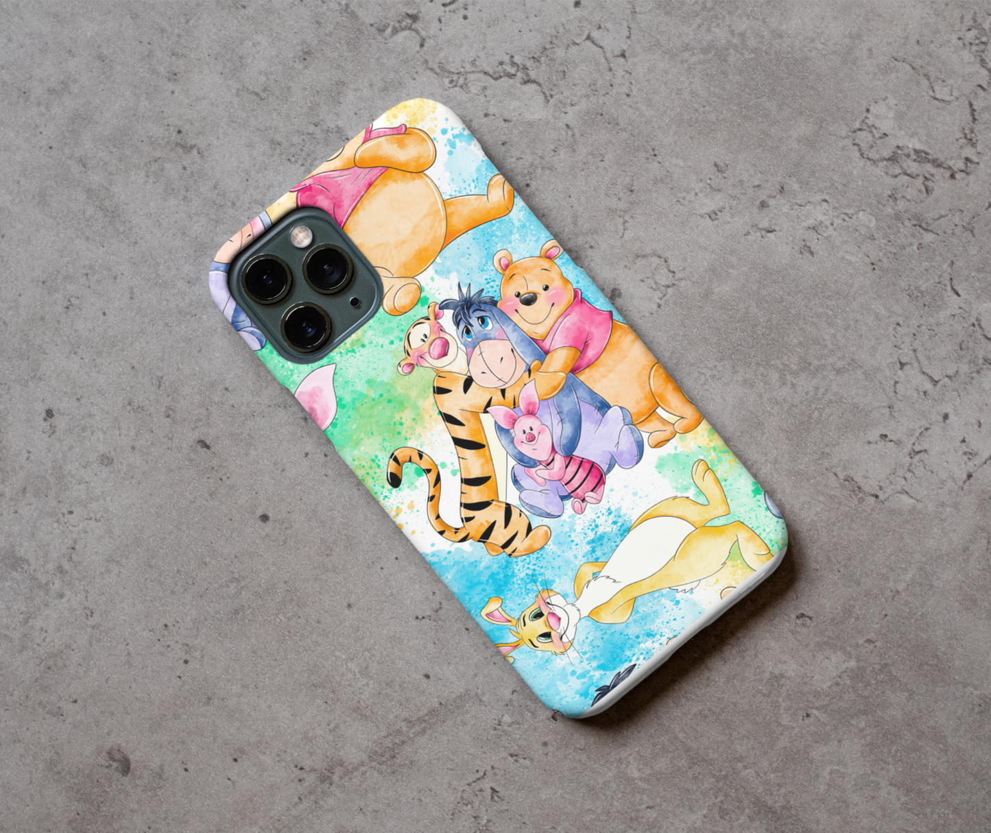 Winnie and friends phone case