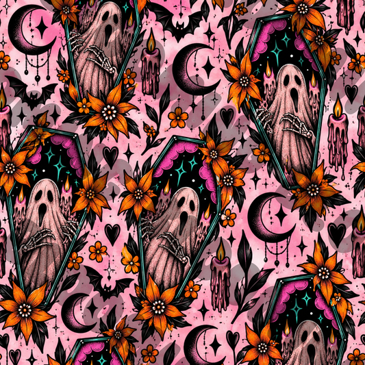 Ghost printed vinyl