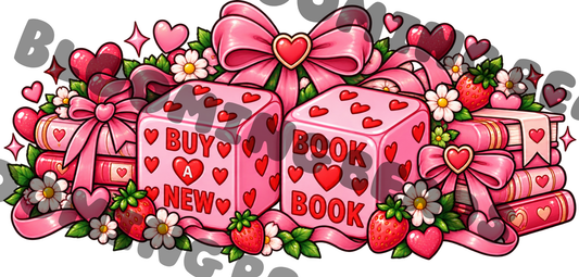 16oz books dice wrap