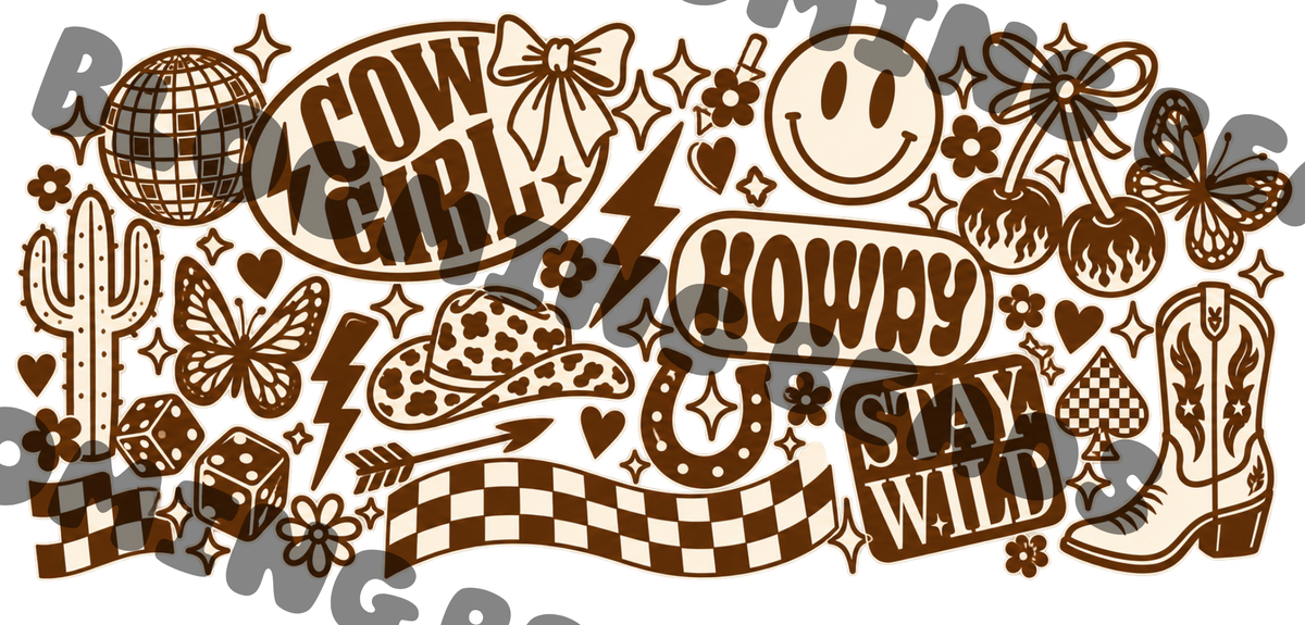 16oz wrap howdy