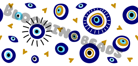 16oz wrap evil eye