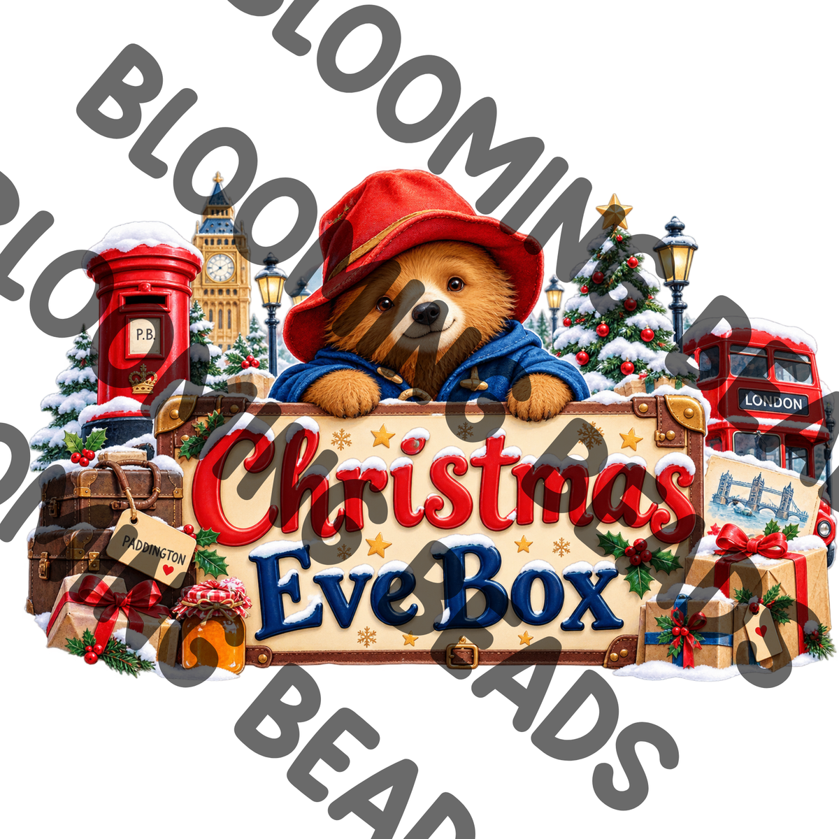 Paddington Christmas Eve box wrap