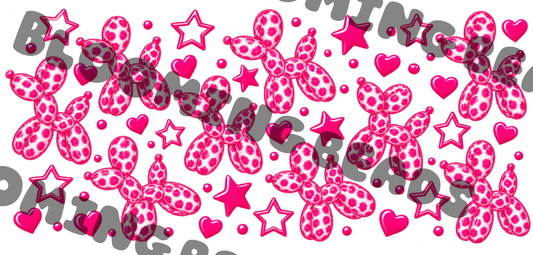 16oz Balloon dogs wrap