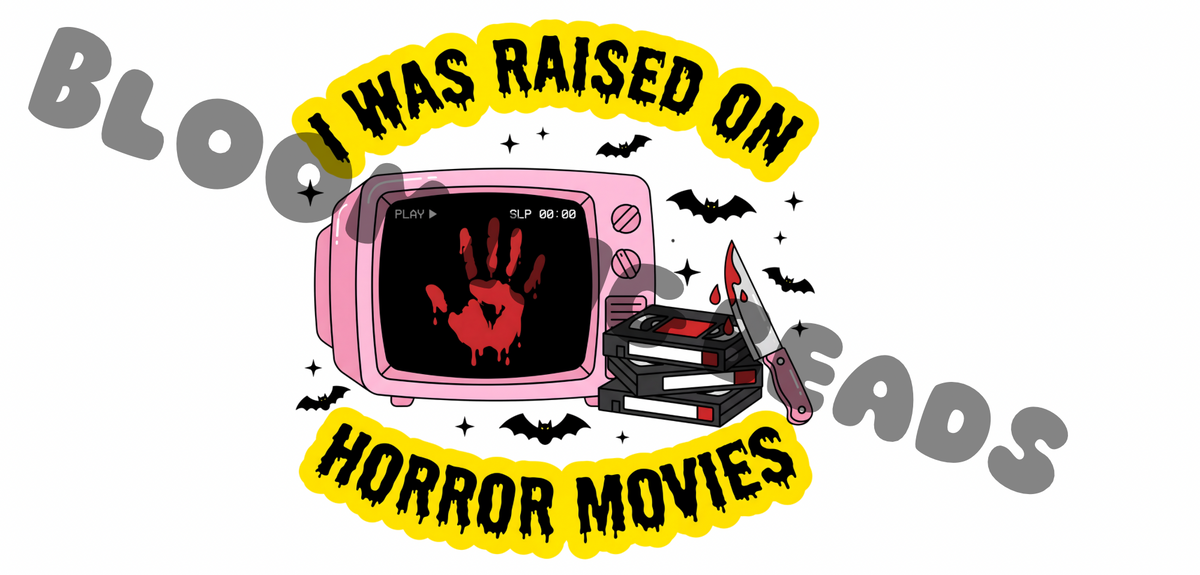 Decal - raised on horror
