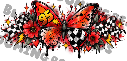 16oz wrap cars butterfly