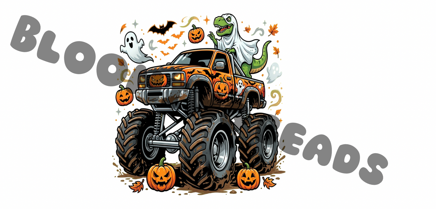 Decal- Pumpkn monster truck
