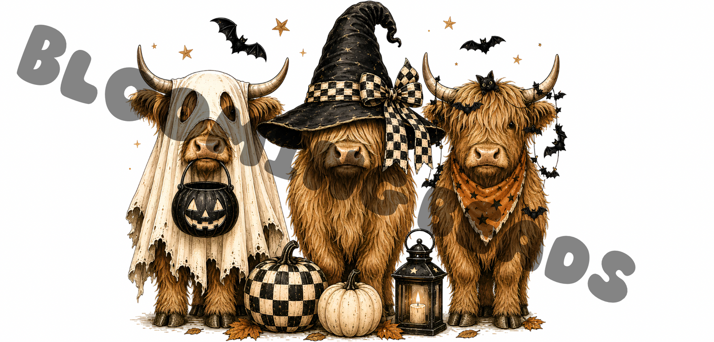 Decal- Halloween moo