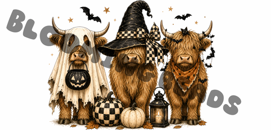 Decal- Halloween moo