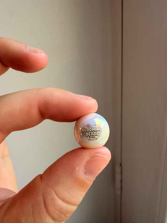 16mm custom printed beads