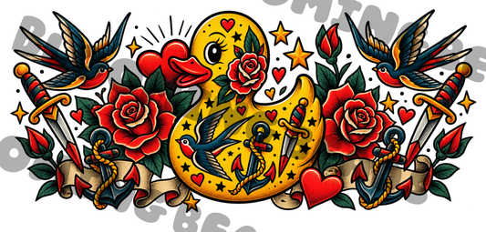 16oz wrap tattood duck