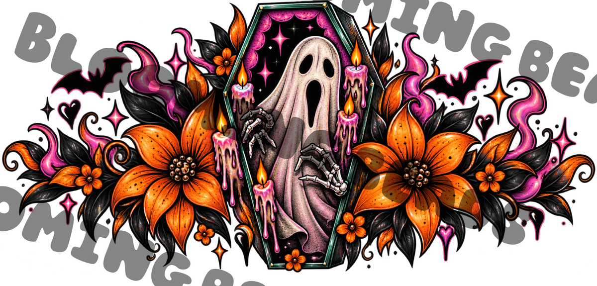 16oz wrap ghost coffin