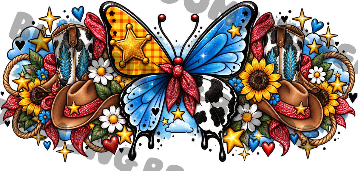 16oz wrap Toy Story butterfly
