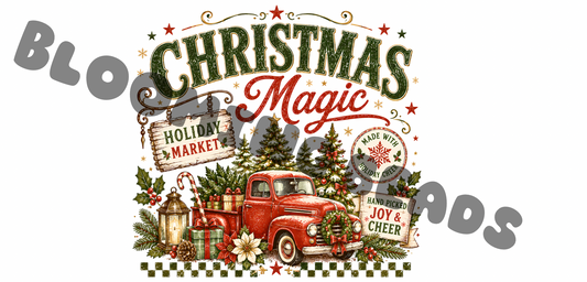 Decal - Christmas magic