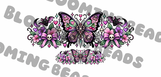 Mini stan - butterfly purple
