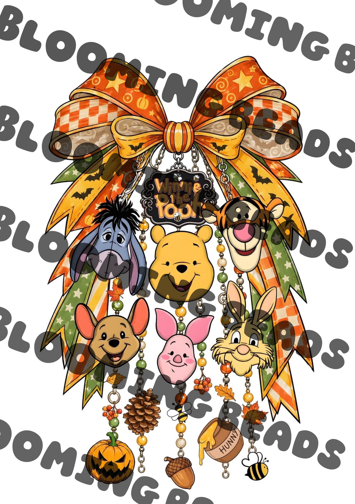 A5 notebook wrap - Halloween Winnie