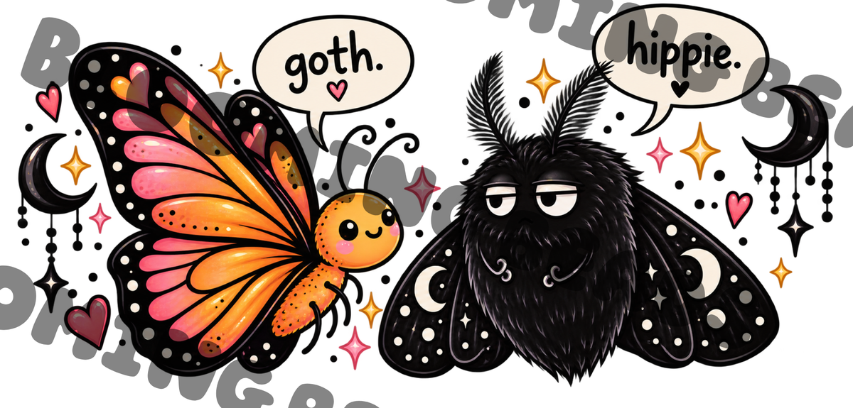 16oz wrap goth hippie