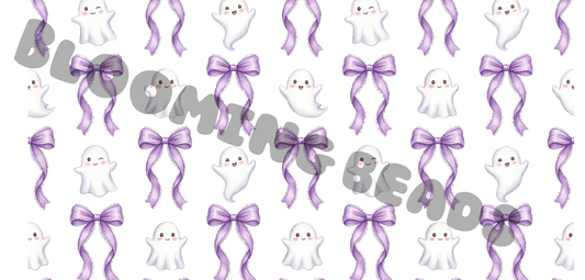 16oz wrap ghost and bows