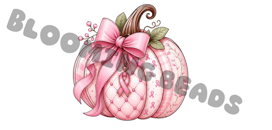 Decal- Cancer pumpkin