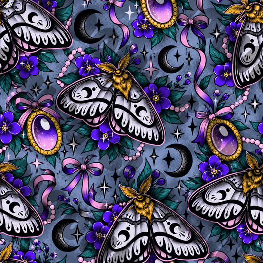 Moth printed vinyl