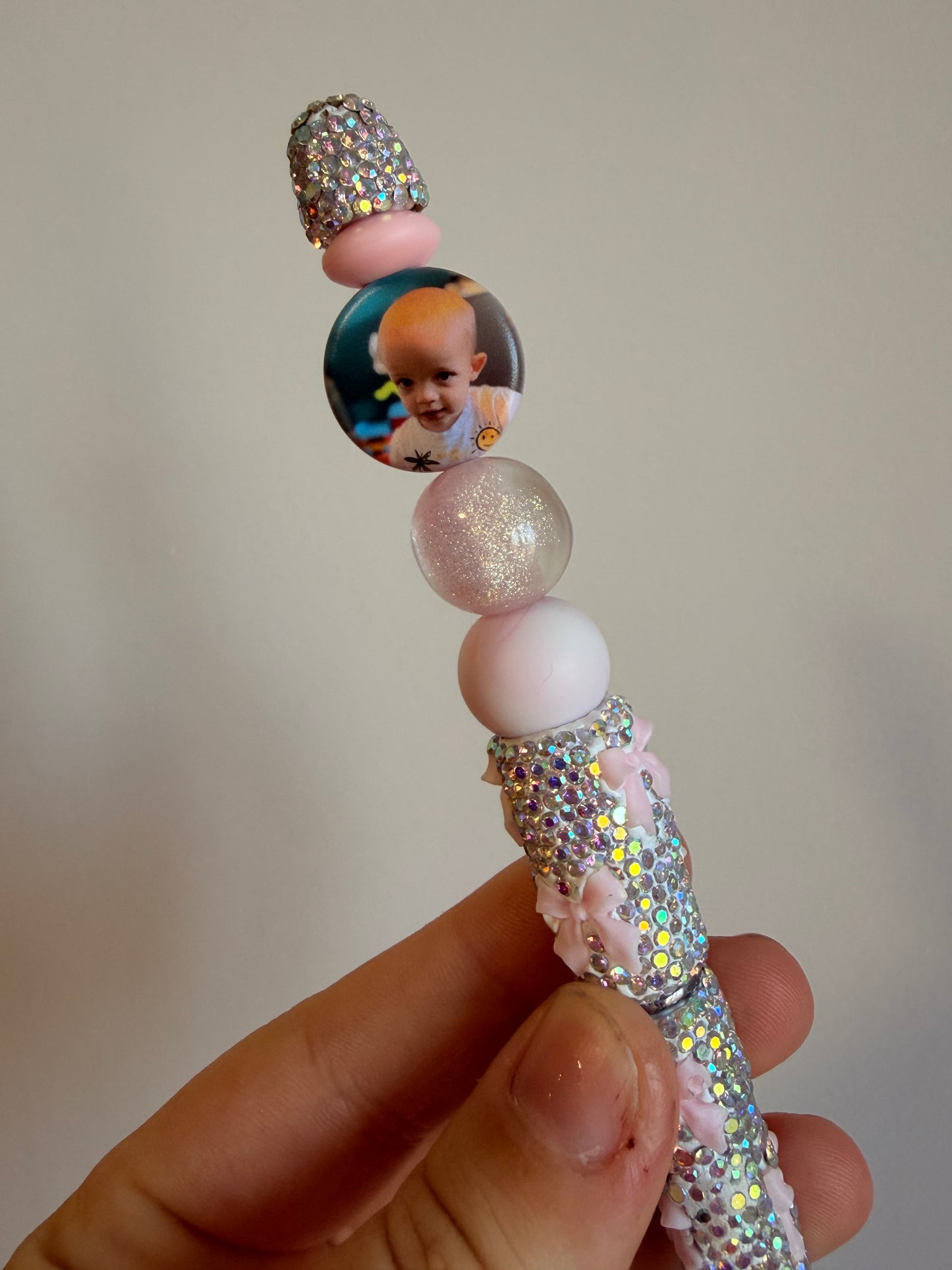 Custom printed beads