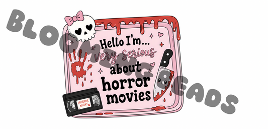 Decal - hello horror