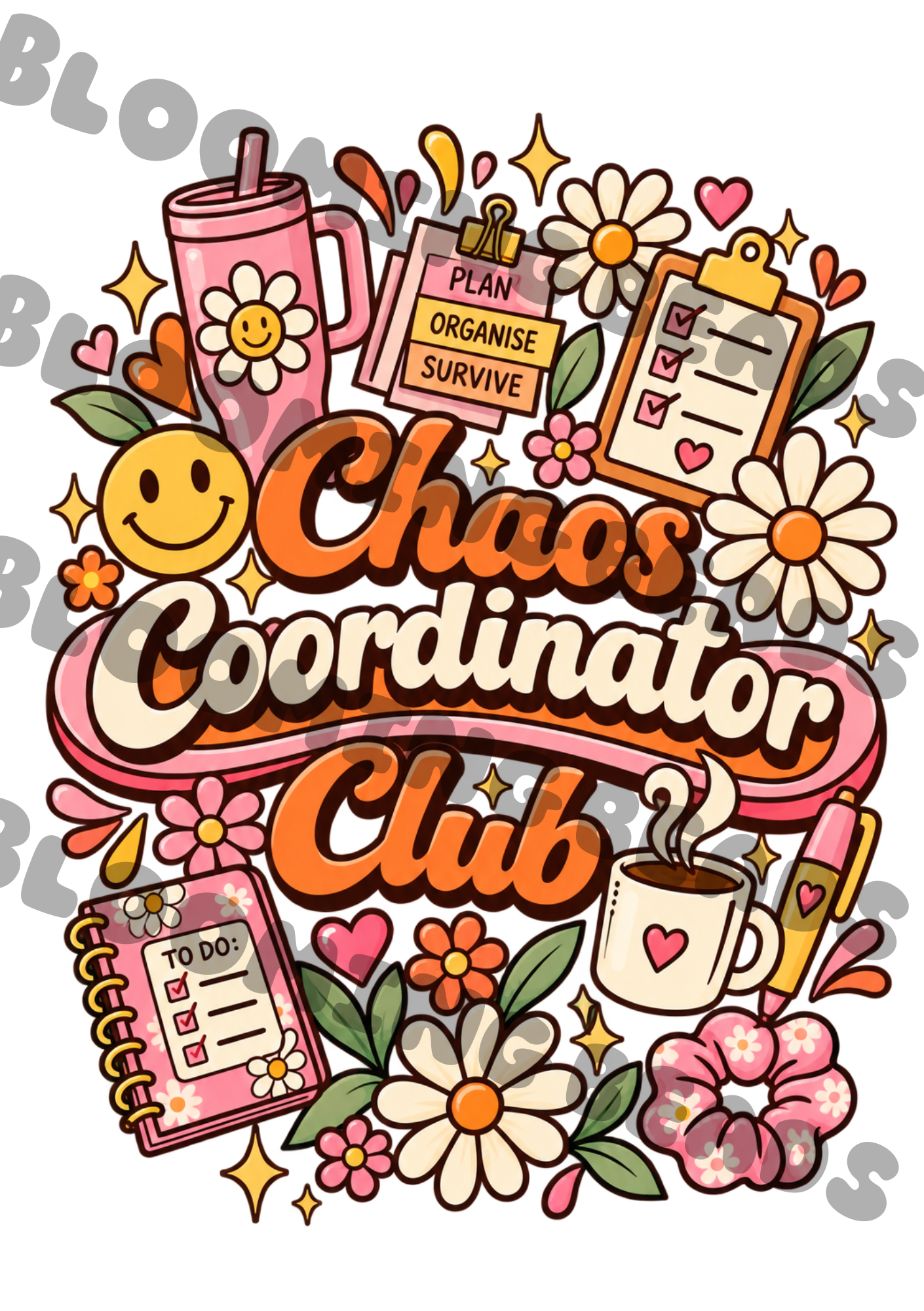 A5 notebook wrap - Chaos Coordinator