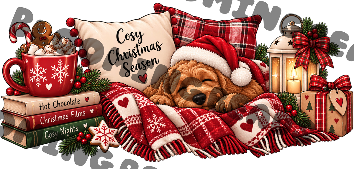 16oz wrap cosy Christmas dog