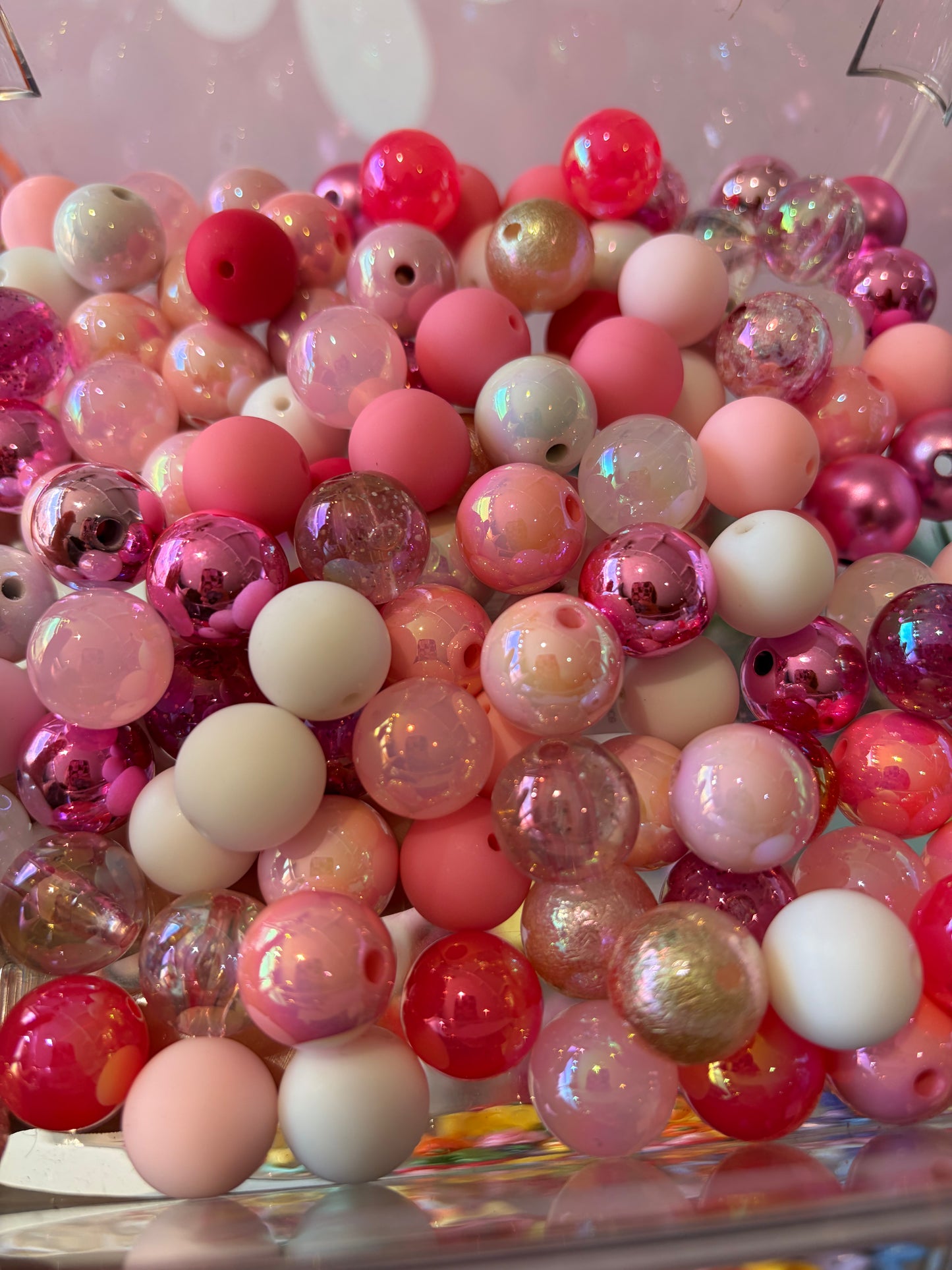 Pink mix 16mm (10pcs)