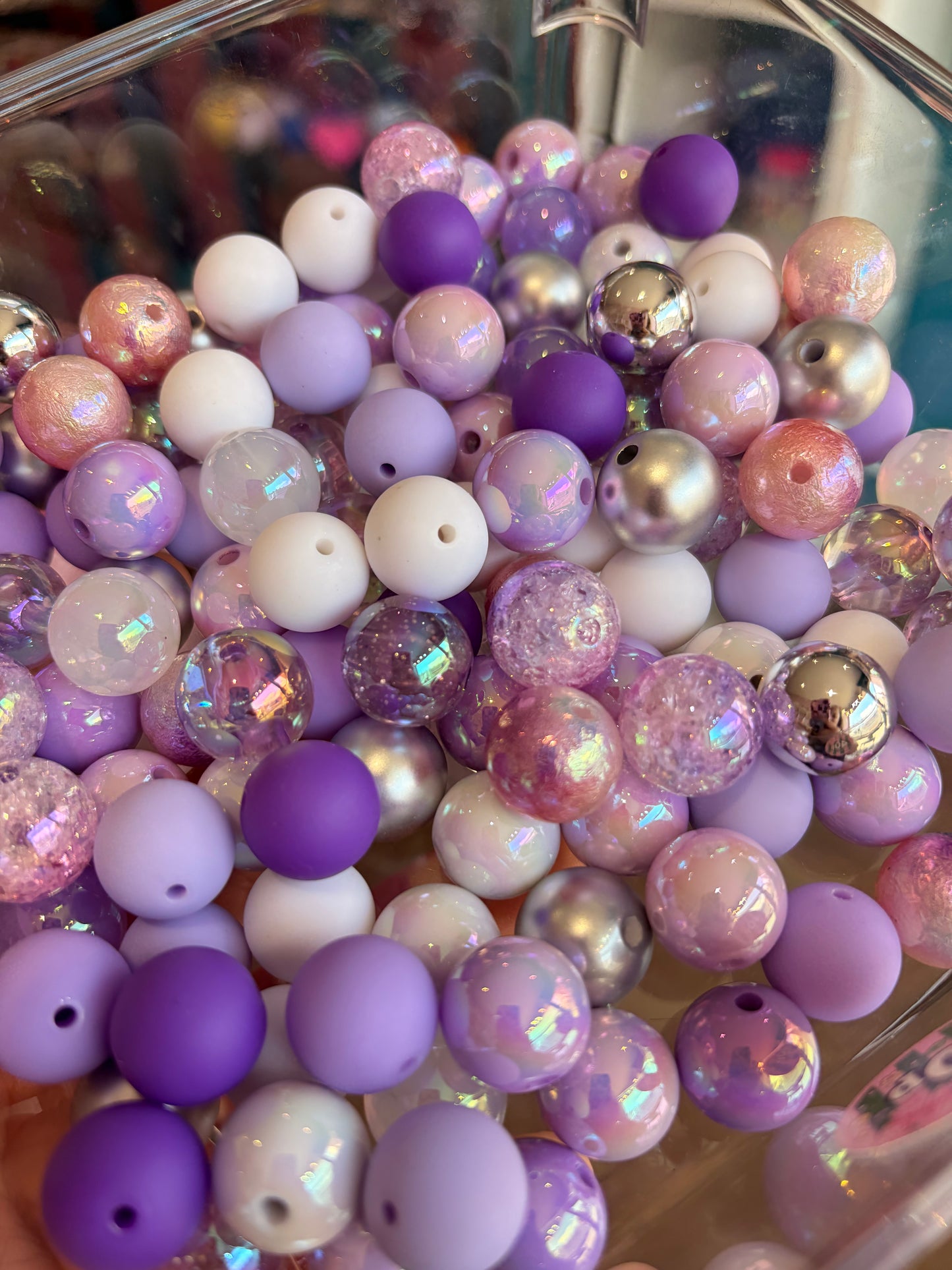 Purple mix 16mm (10pcs)