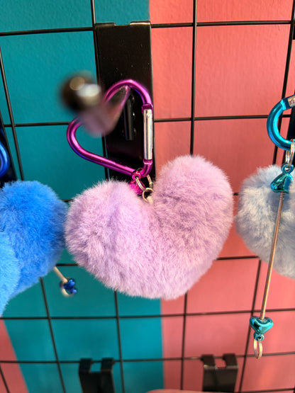 Fluffy heart beadable bar