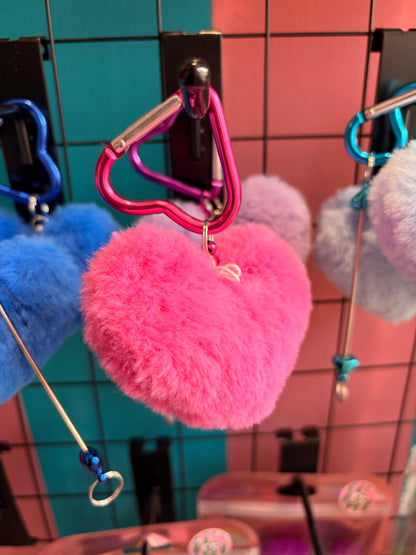 Fluffy heart beadable bar