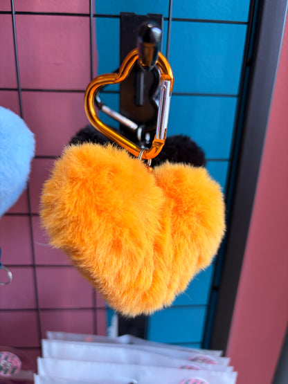 Fluffy heart beadable bar