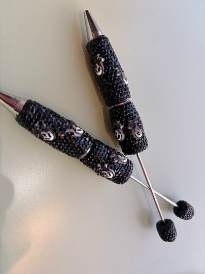 Ghost face beadable pen