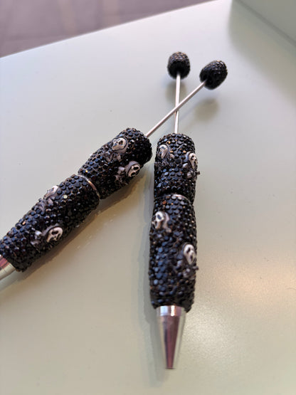 Ghost face beadable pen