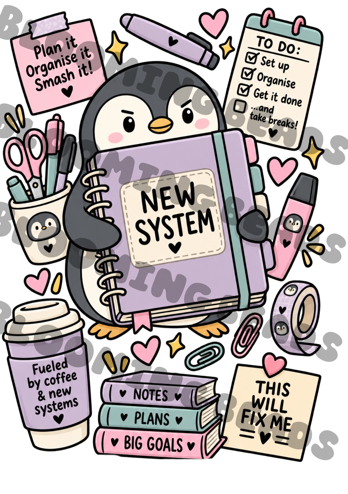 A5 notebook wrap - new system