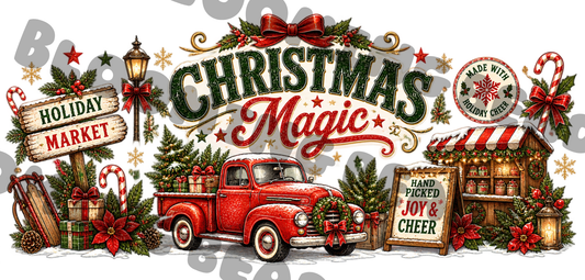 16oz wrap Christmas magic