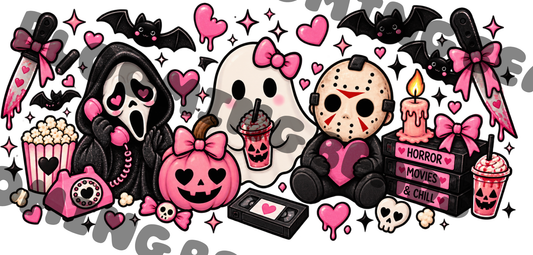 16oz wrap cute horror