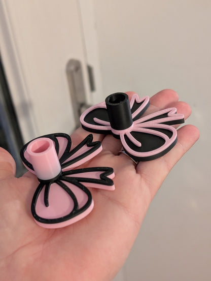 Bow pen holder