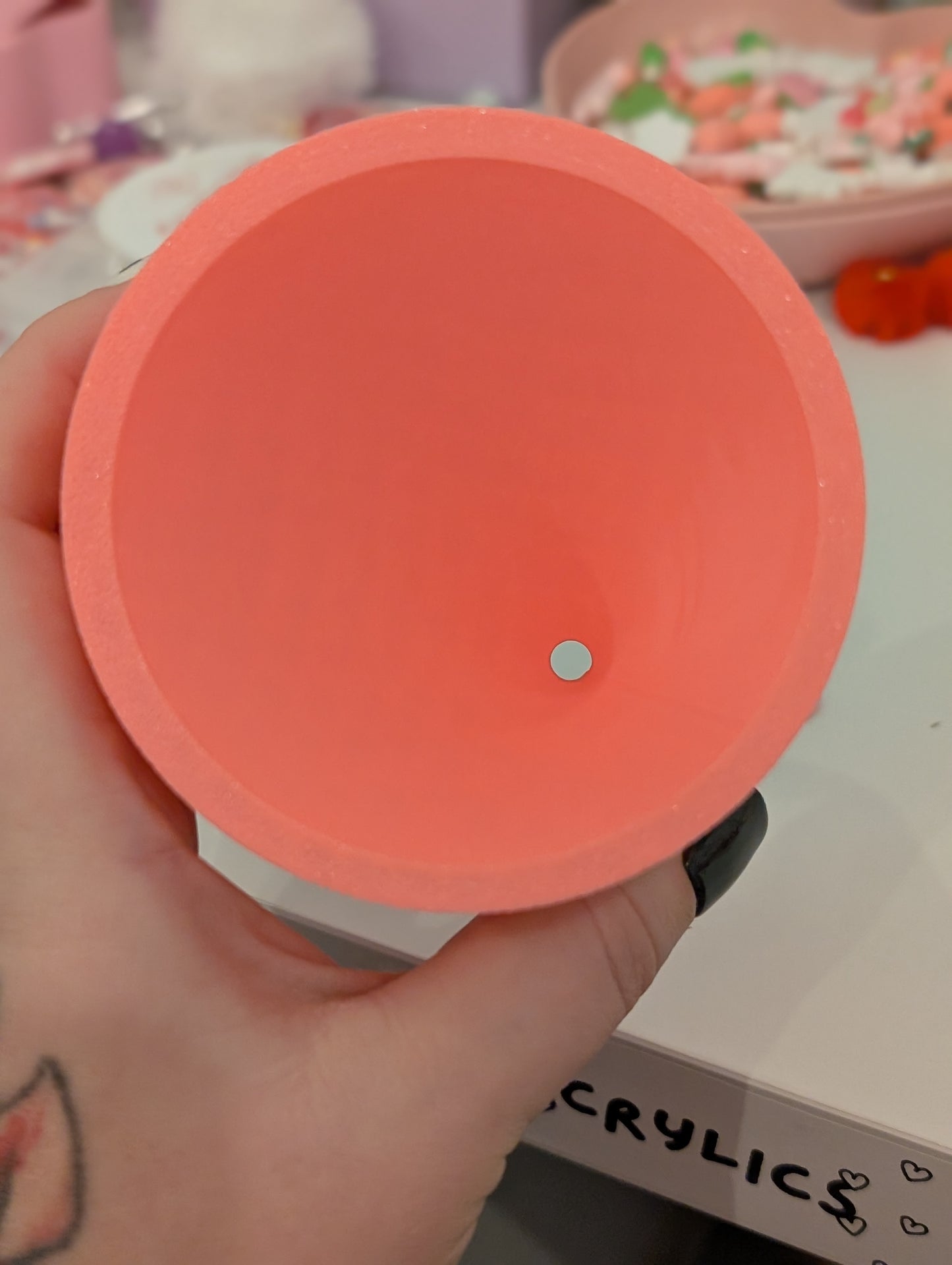 No mess glitter funnel